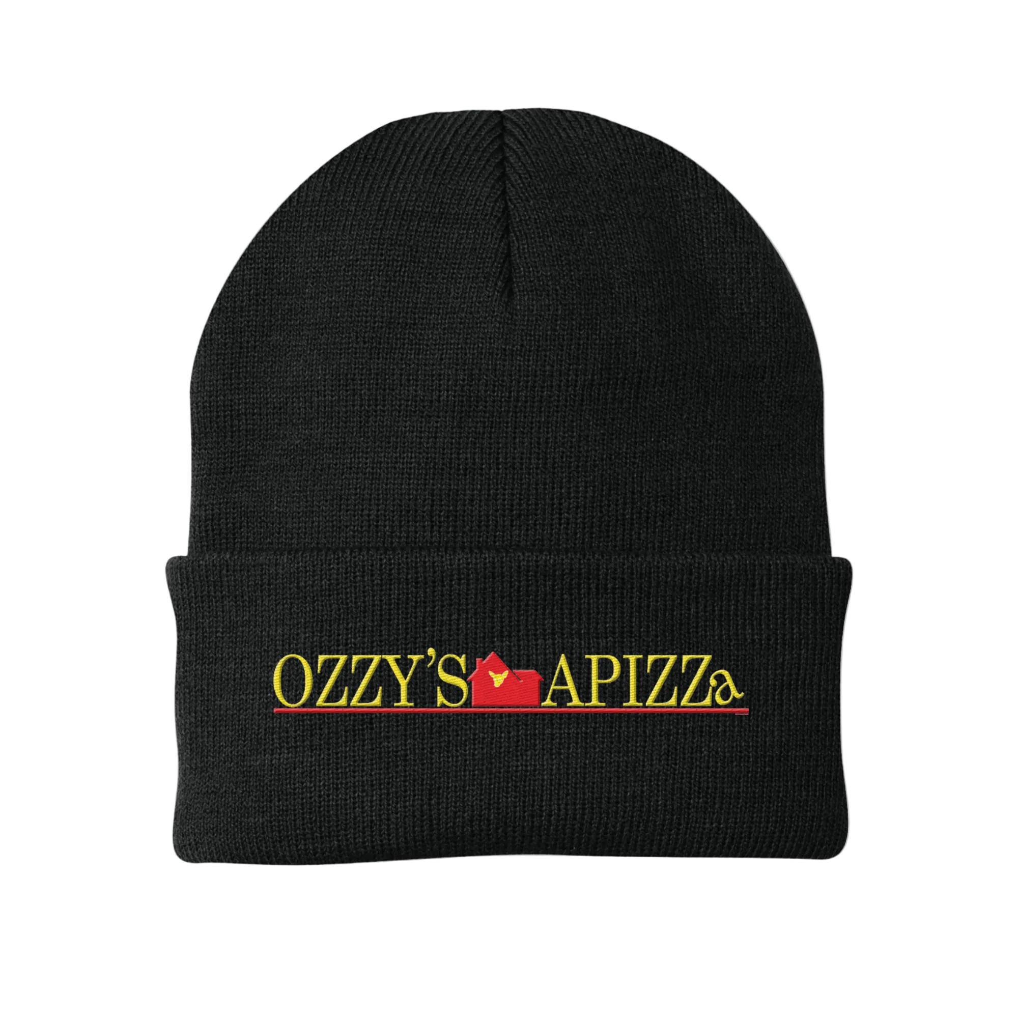 Ozzy's Apizza "Home Alone" Logo Beanie